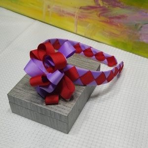 Grosgrain Ribbon Woven Headband (1inch) headband.